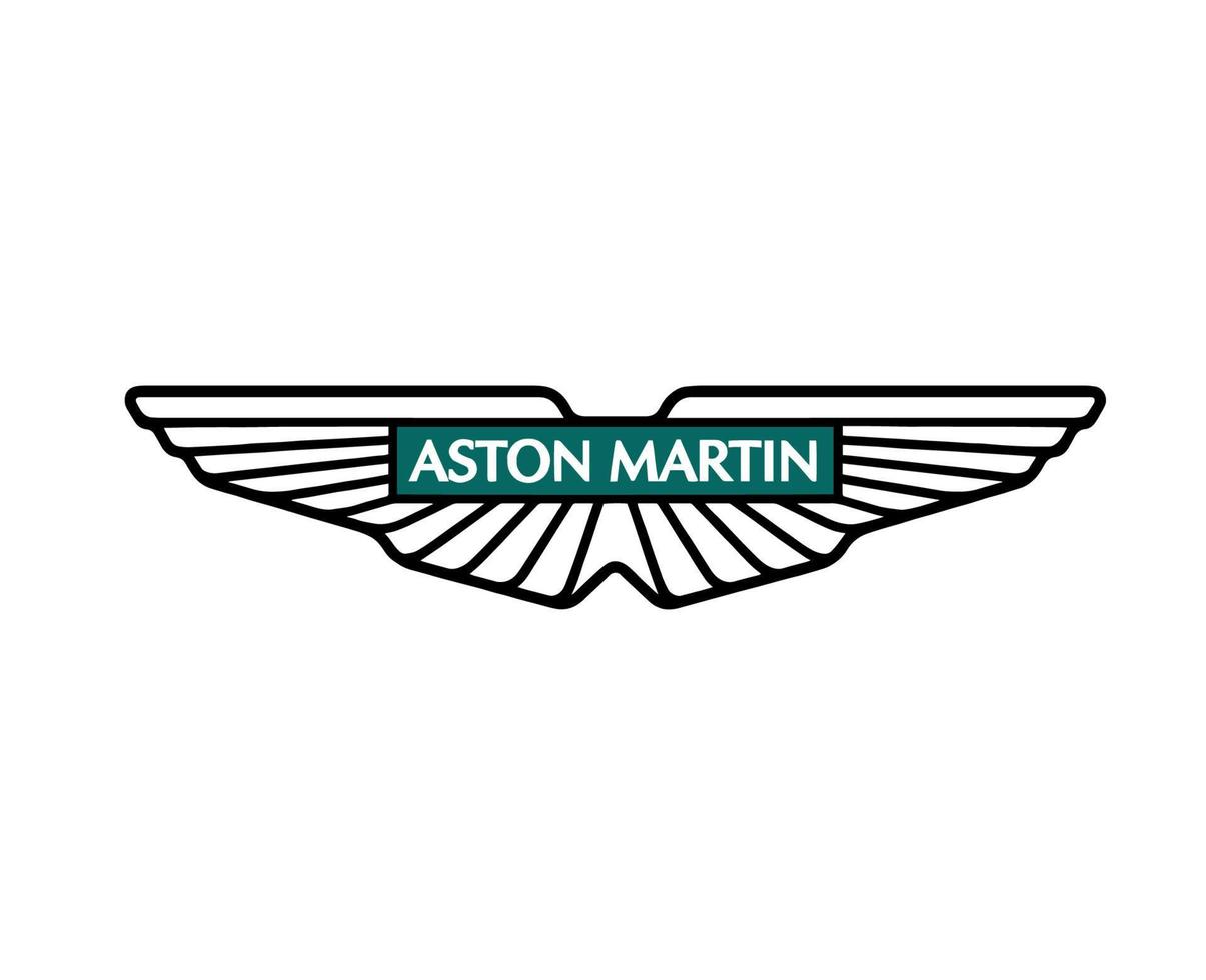 Aston Martin Brand Logo Symbol Design British cars Automobile Vector