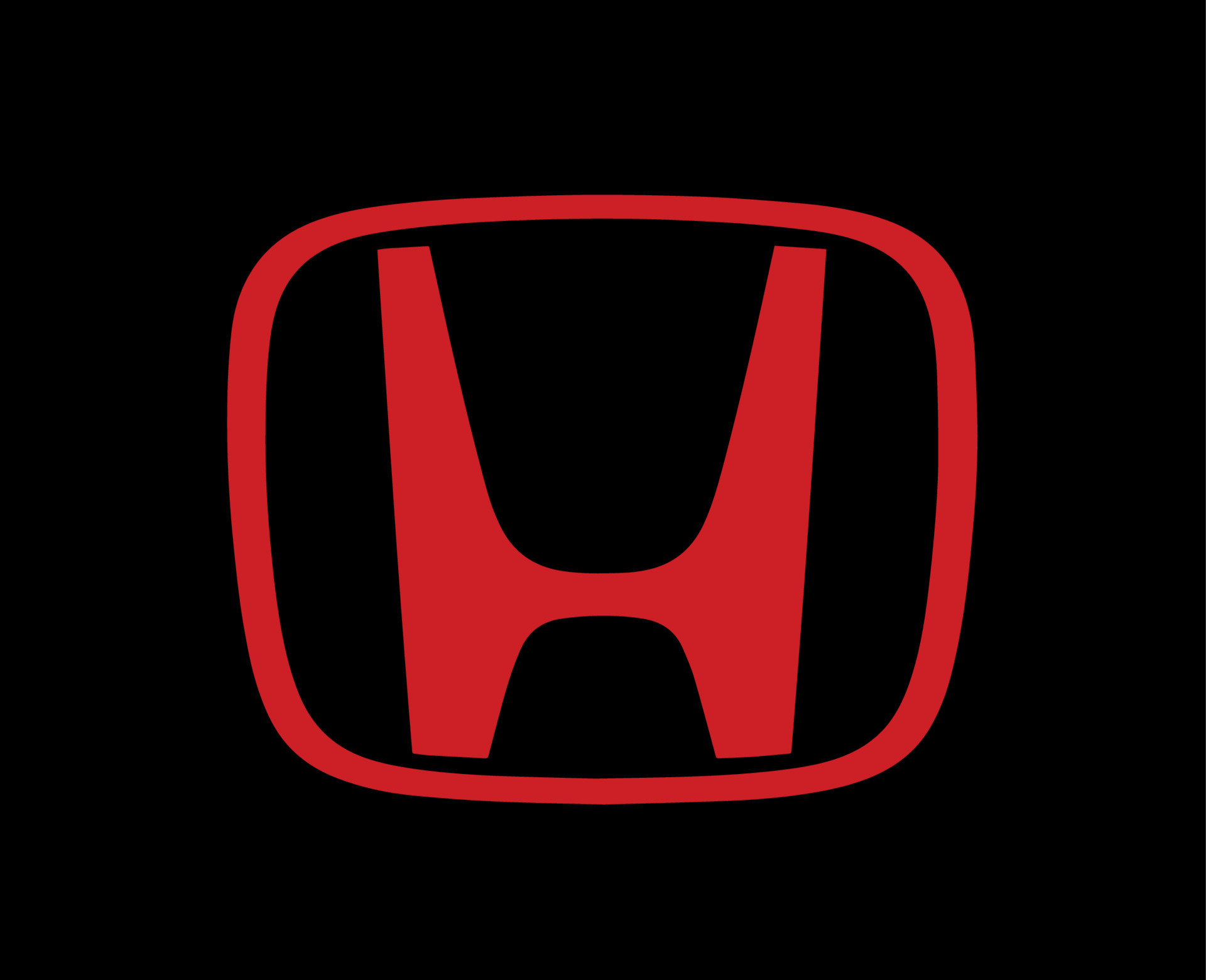 Honda Logo Brand Symbol Red Design Japan Car Automobile Vector