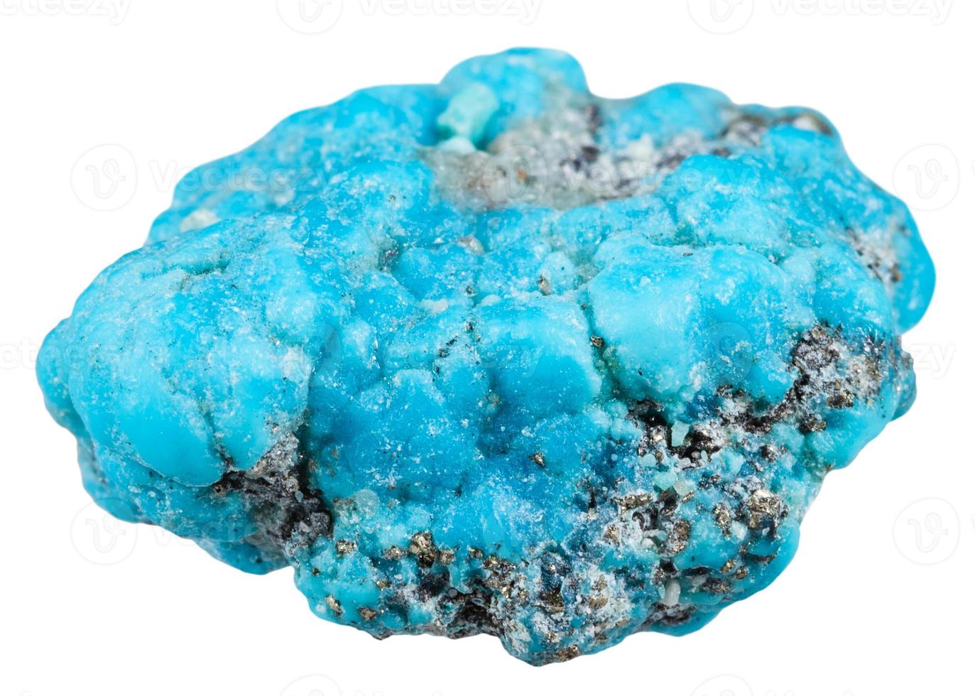 specimen of blue Turquoise gemstone from Mexico photo