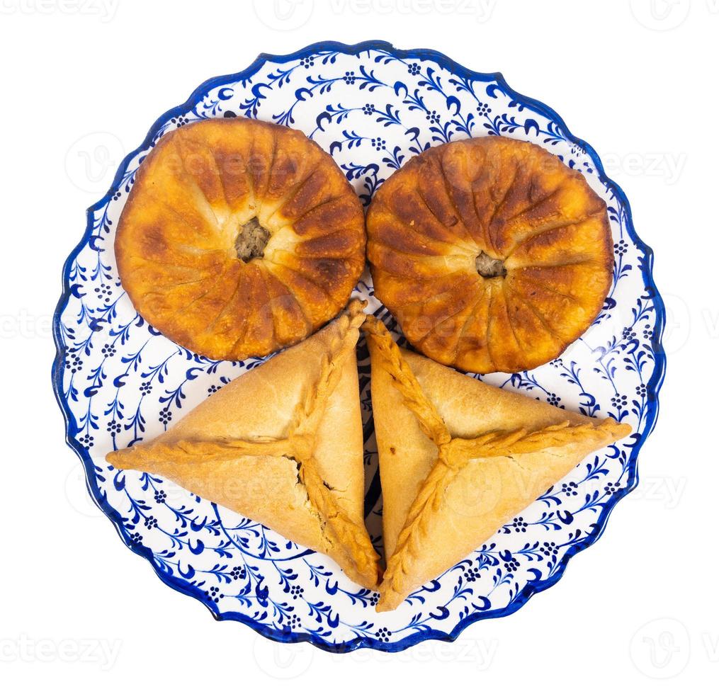 above view of Peremeches and Ocpocmaqes on plate photo