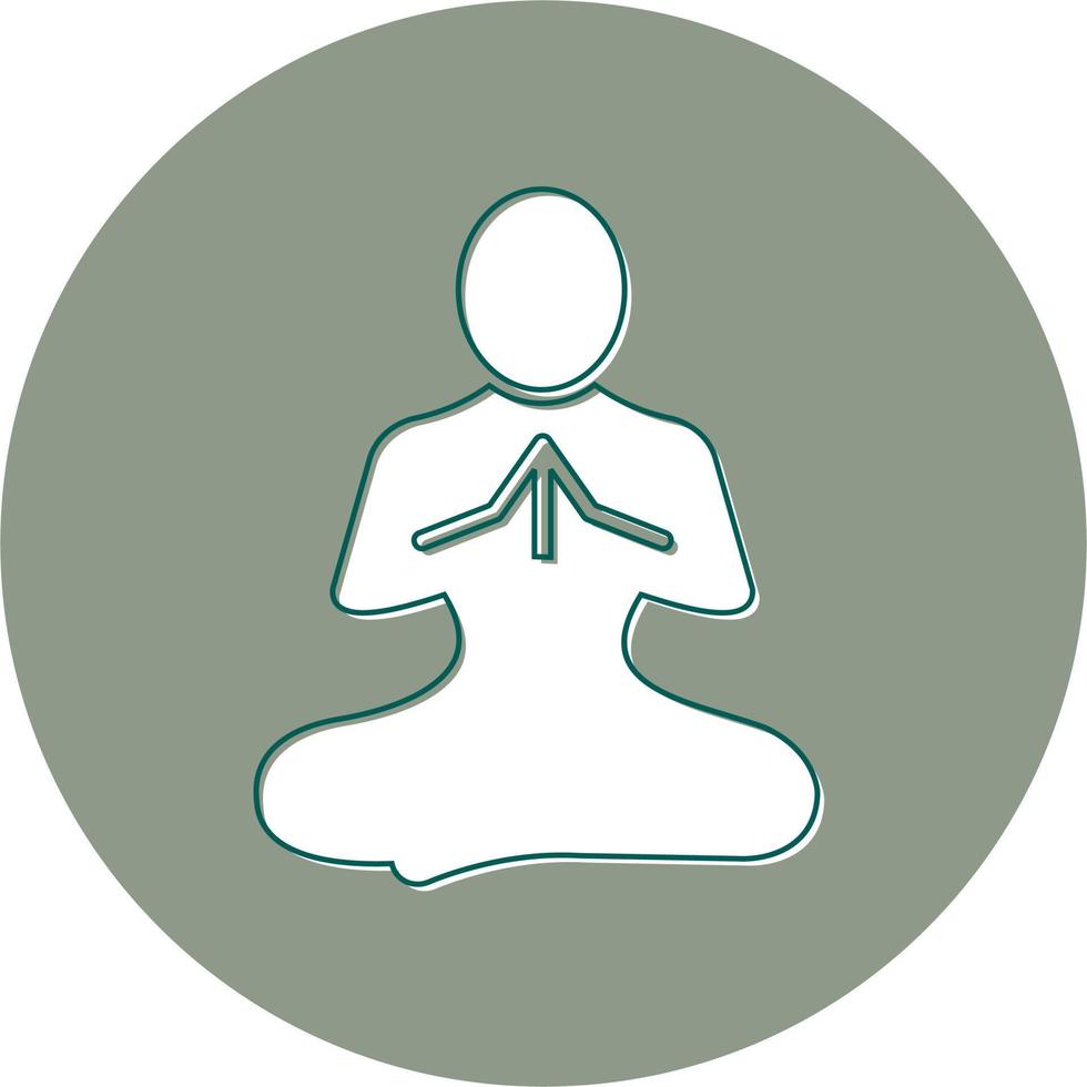 Meditation Vector Icon