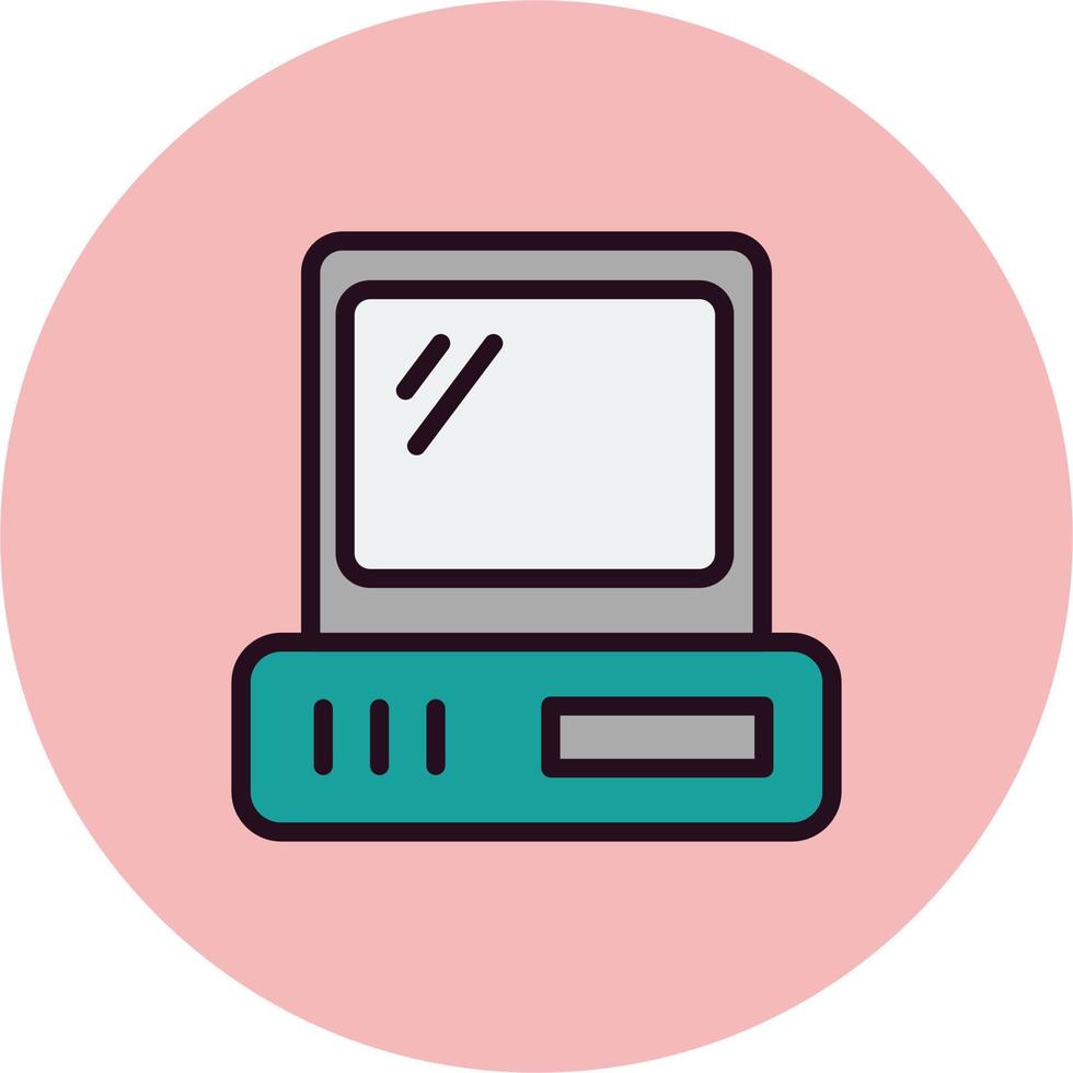 Computer Vector Icon