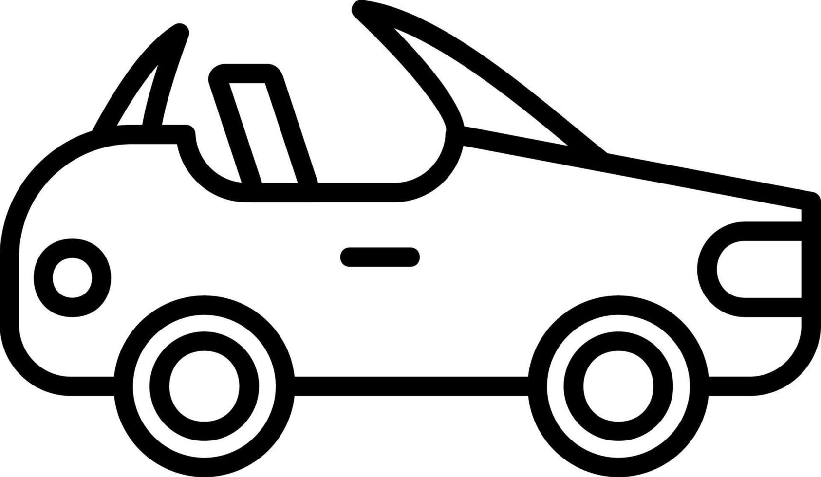Cabriolet Vector Icon