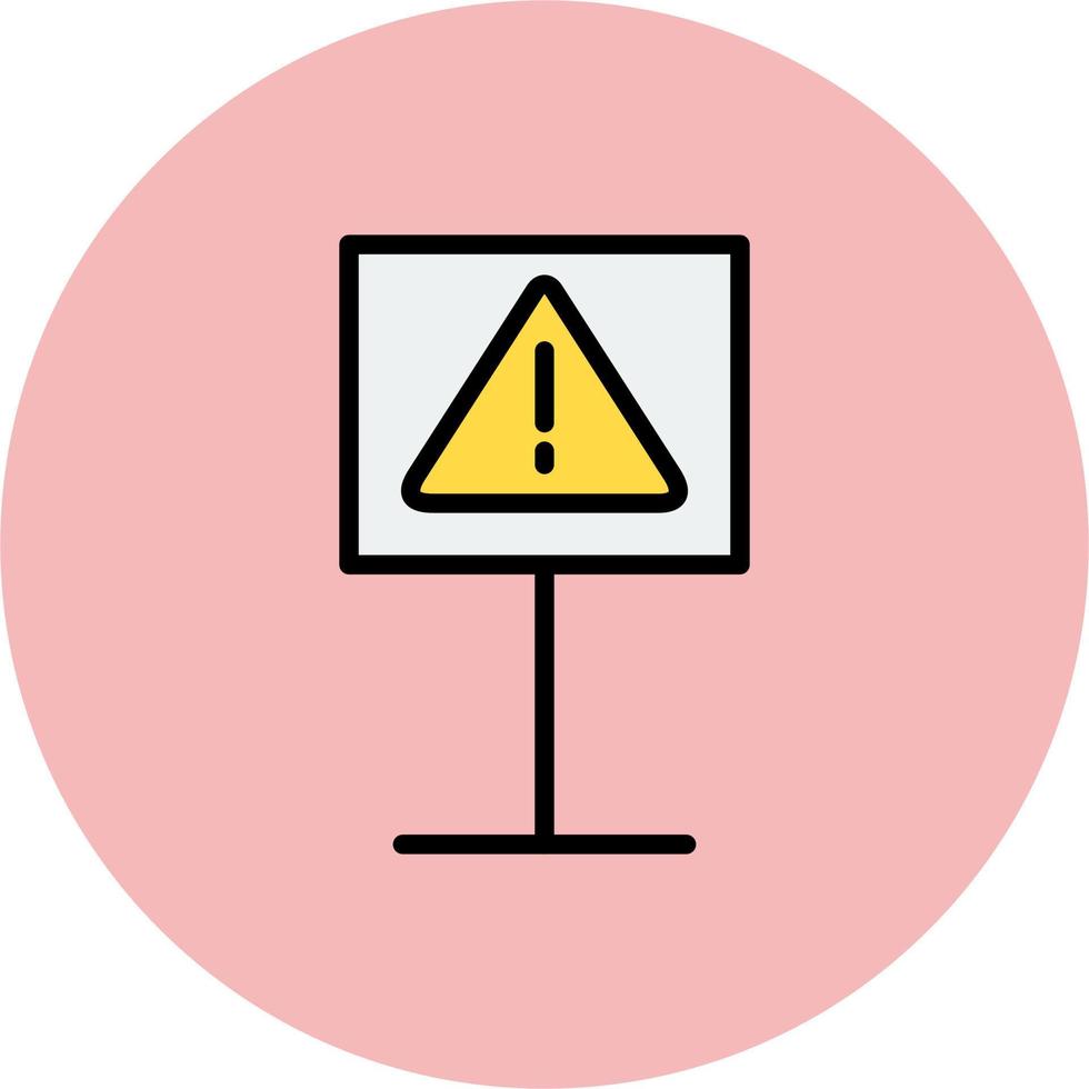 Danger Sign Vector Icon