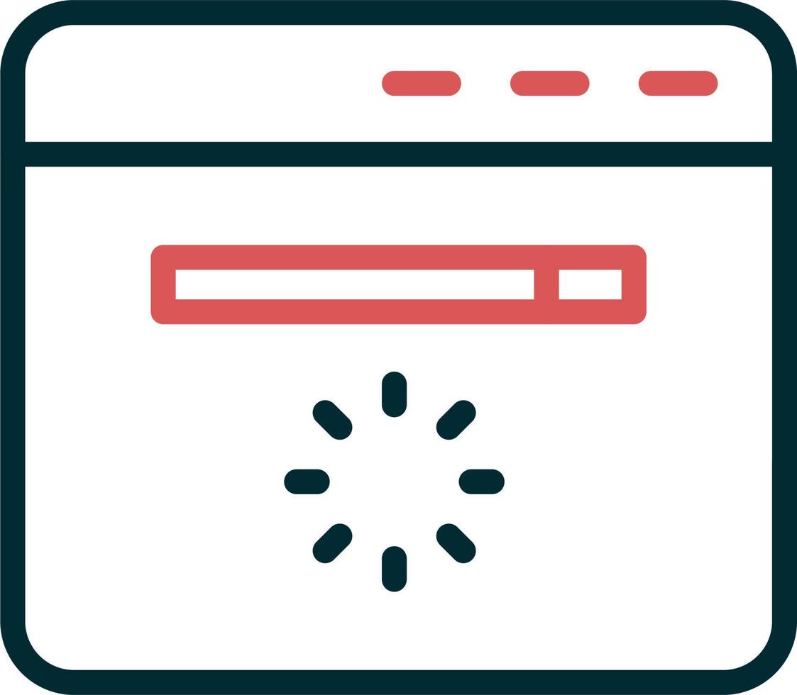 Website Loading Vector Icon
