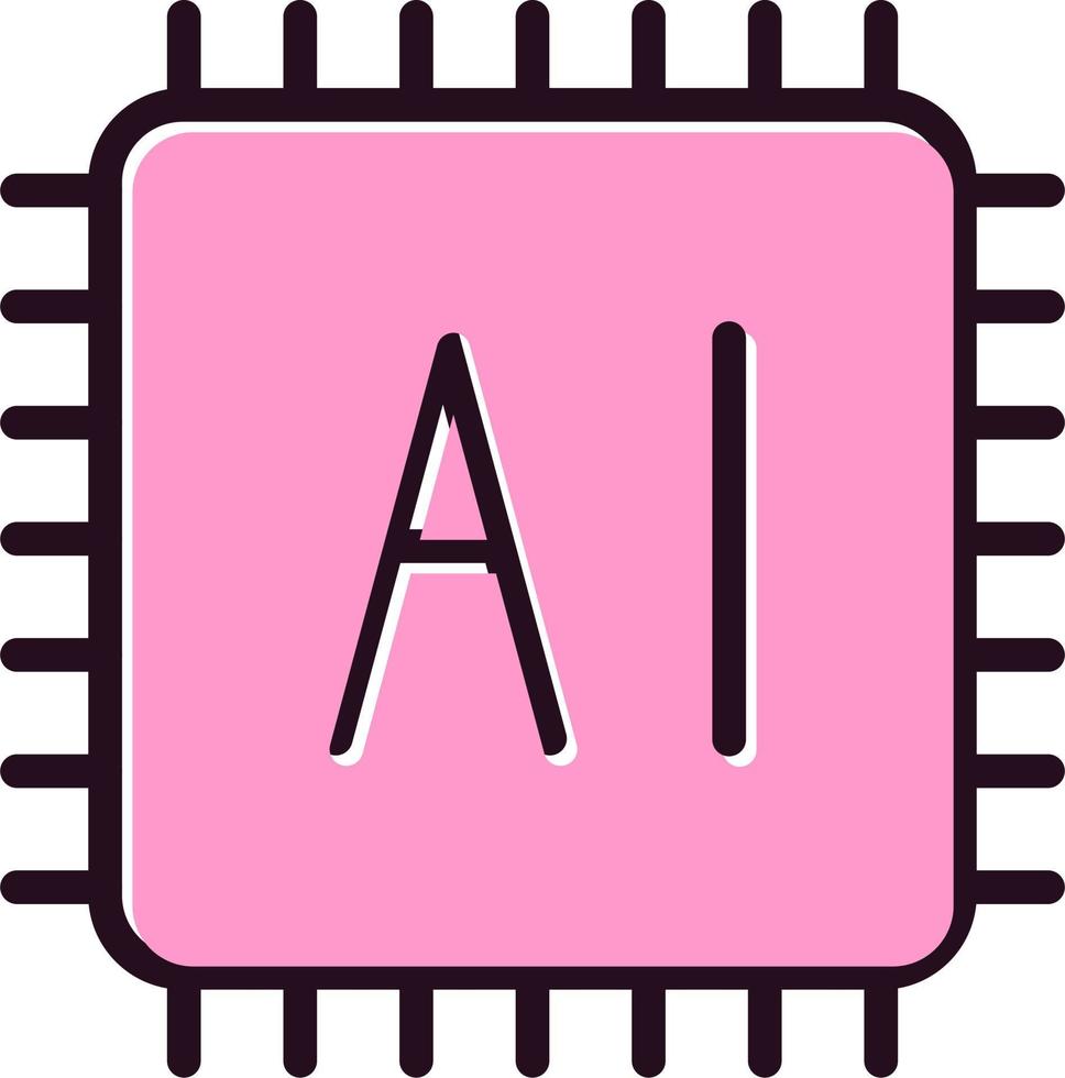 Computer Chip Vector Icon