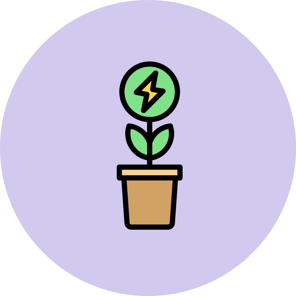 Bio Energy Vector Icon
