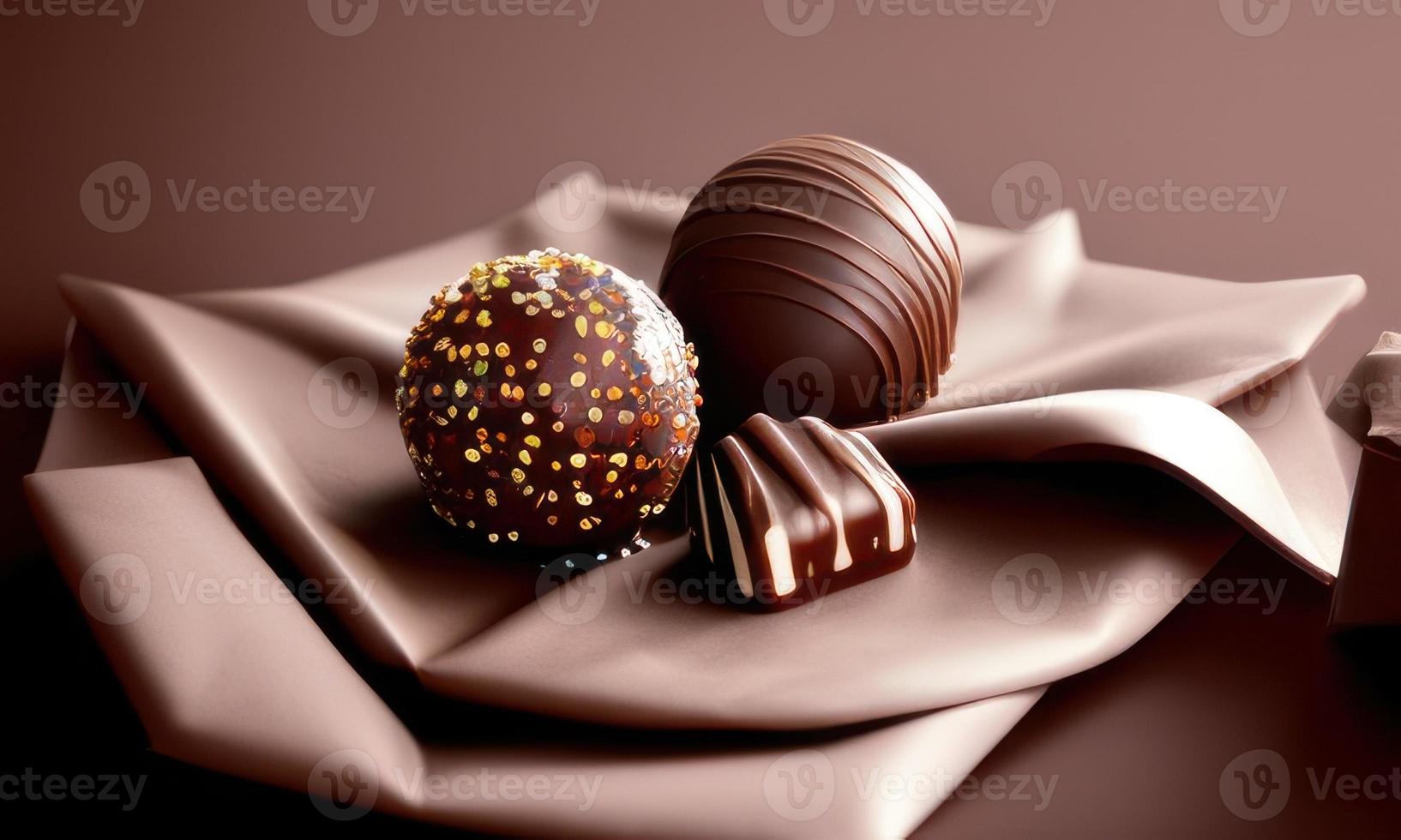 chocolate balls background 20501797 Stock Photo at Vecteezy
