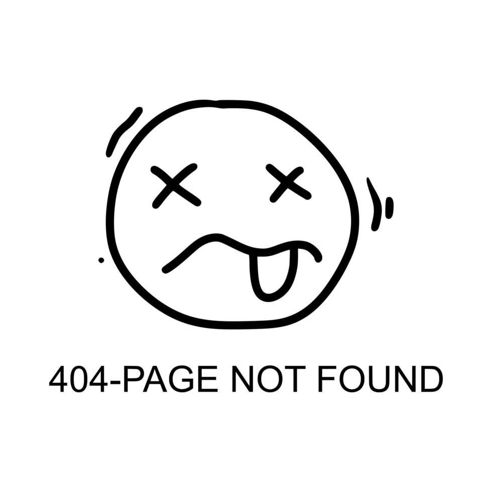 Page Not Found Error 404 System updates, uploading, computing, operation, installation programs. system maintenance. vector