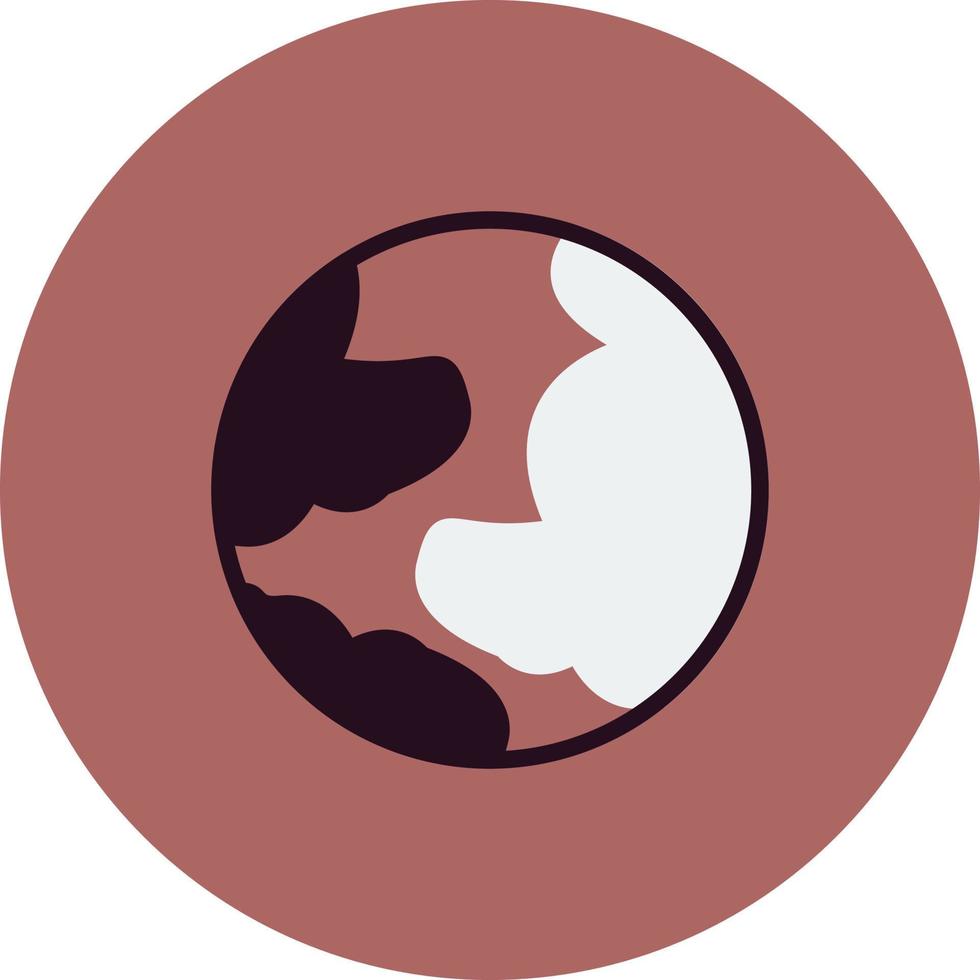 Earth Globe Vector Icon