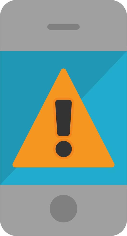 Mobile Alert Vector Icon