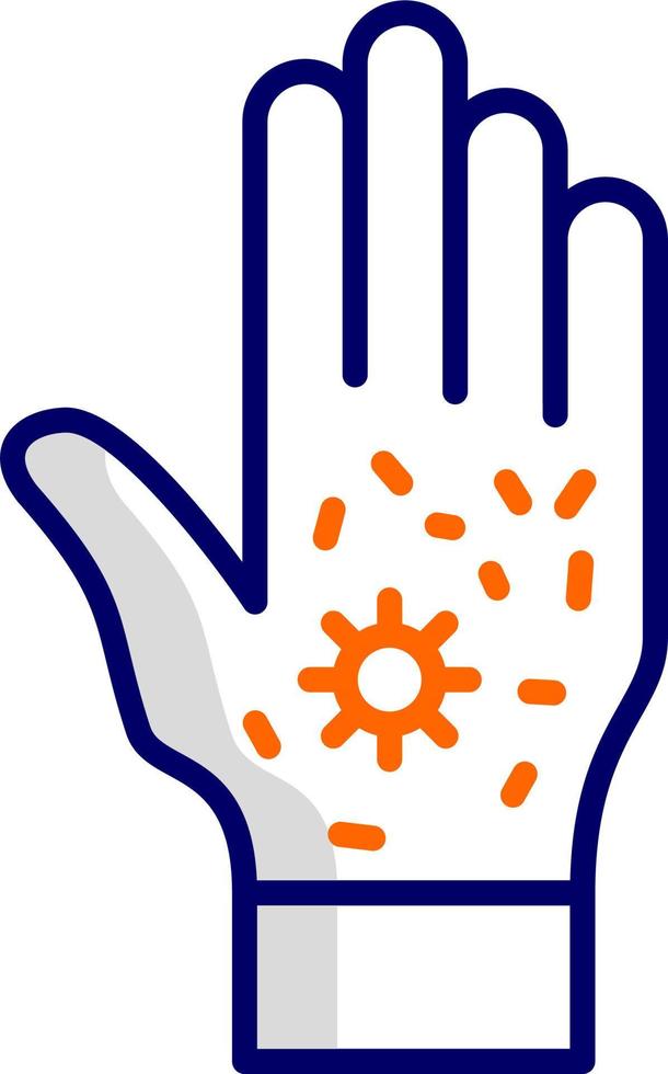 Dirty Hand Vector Icon
