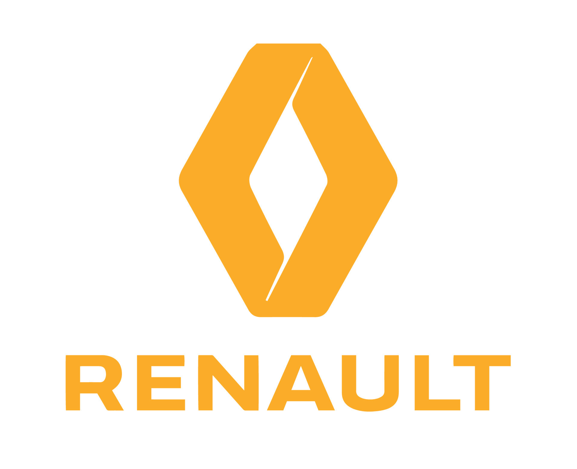 Renault Logo Brand Car Symbol With Name Yellow Design French Automobile  Vector Illustration With Black Background 20500808 Vector Art at Vecteezy