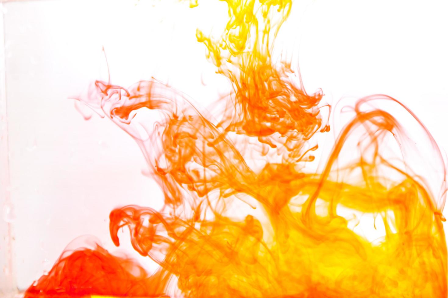 Abstract color on paper photo