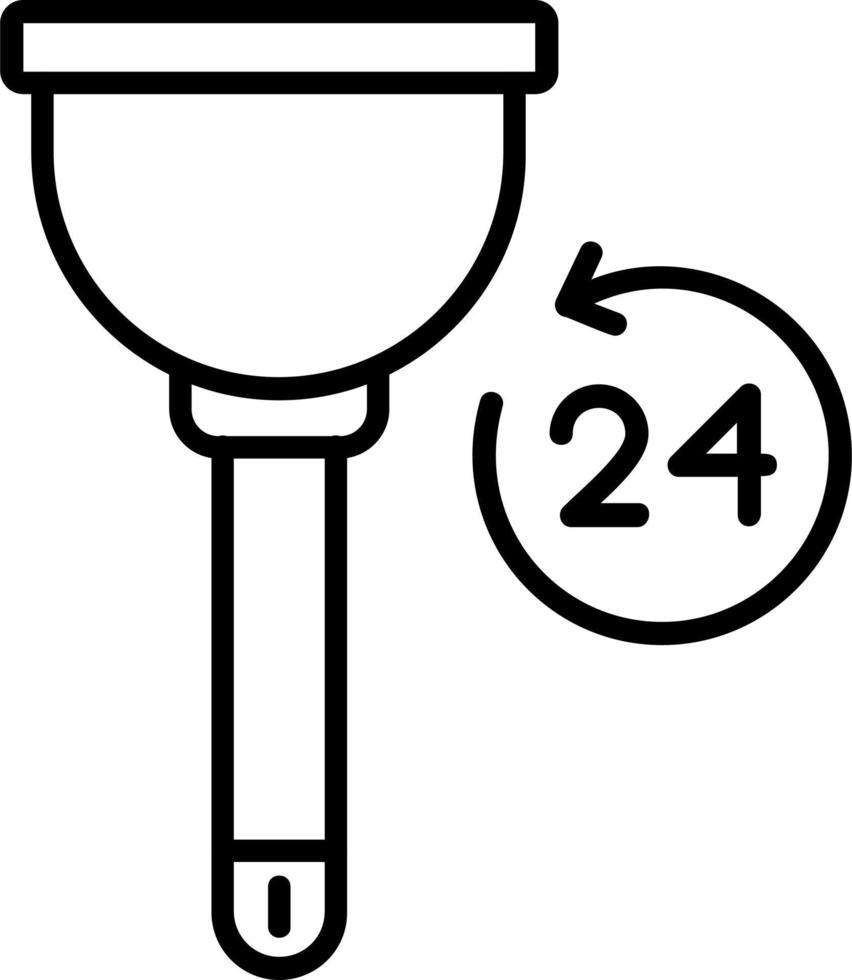 Plunger Vector Icon