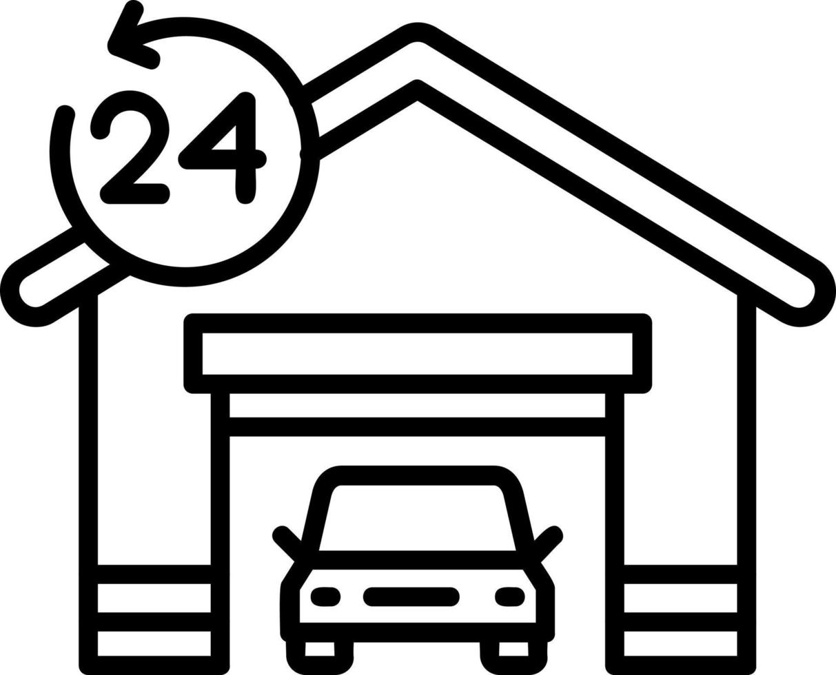 Garage Vector Icon