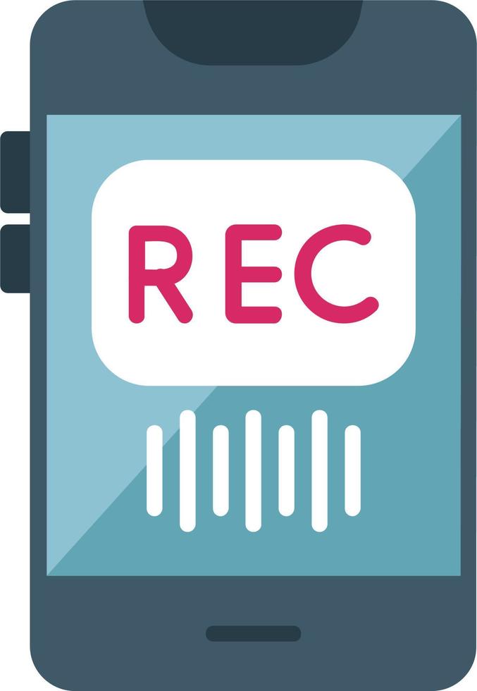 Recorder Vector Icon