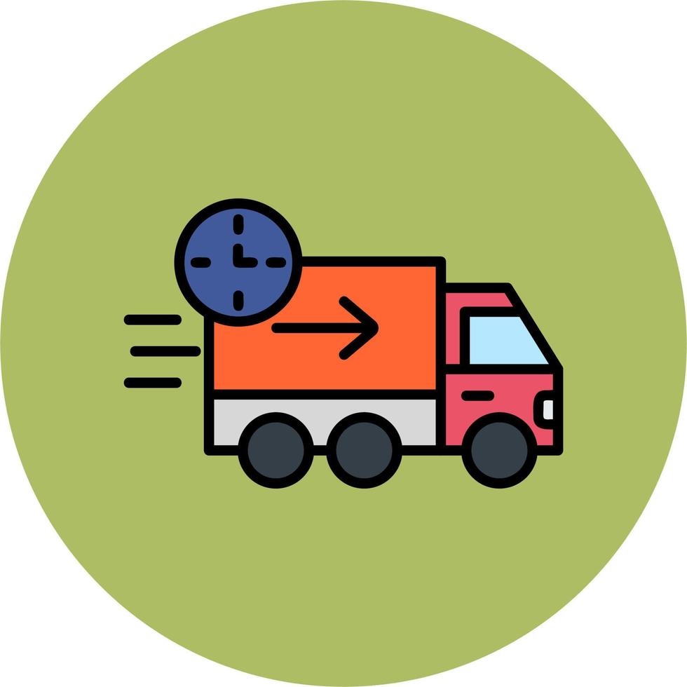 Fast Delivery Vector Icon