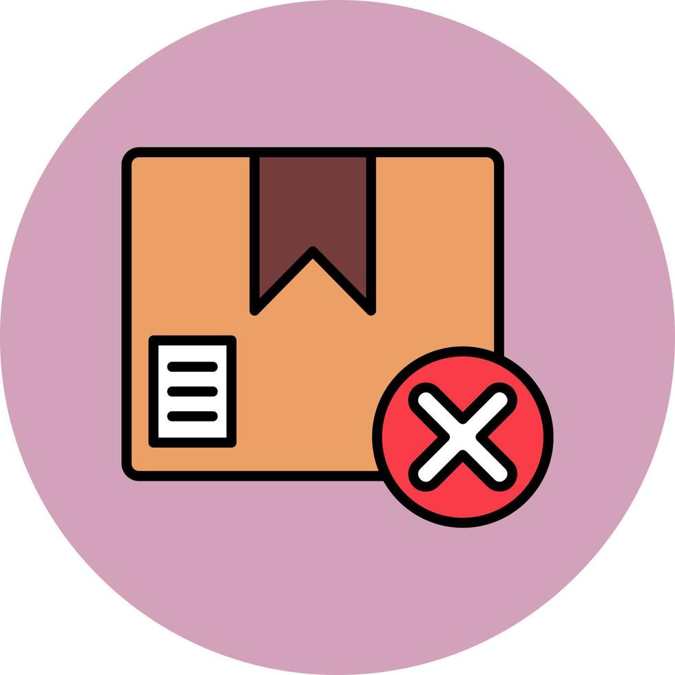 Rejected Vector Icon