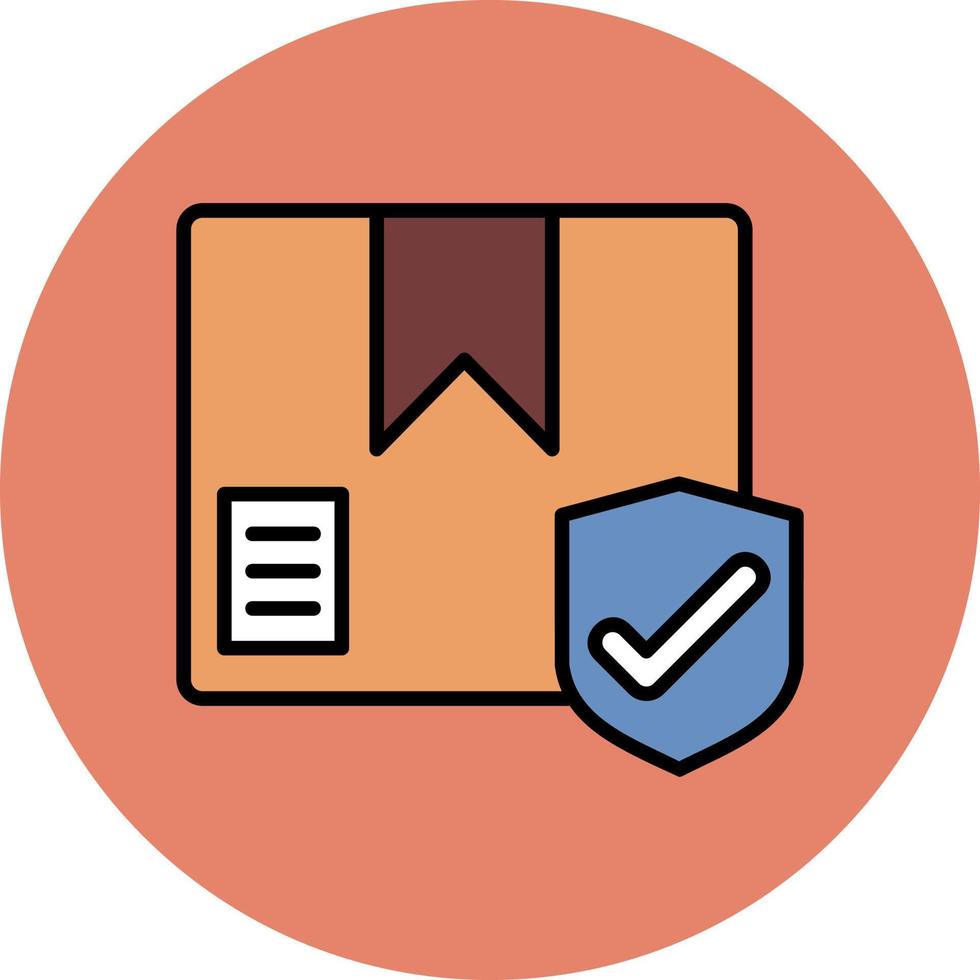 Protection Delivery Vector Icon