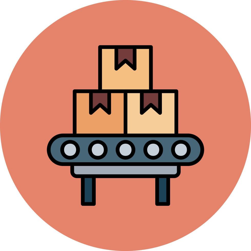 Assembly Parcel Vector Icon