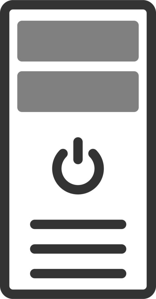Cpu tower Vector Icon