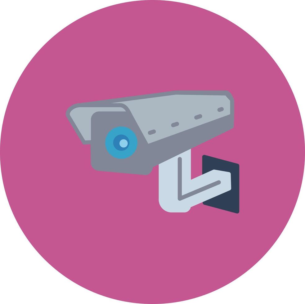 icono de vector de cámara cctv