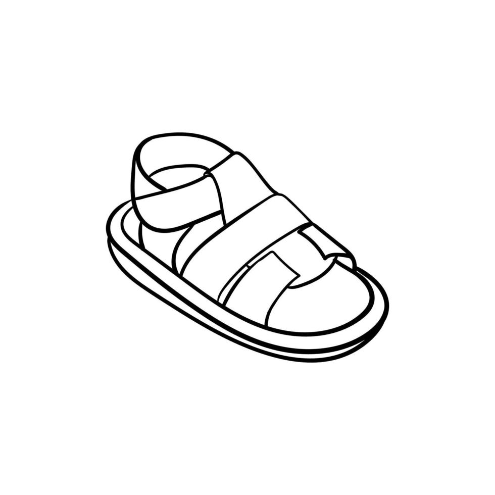 Cute shoes for baby illustration creative design vector