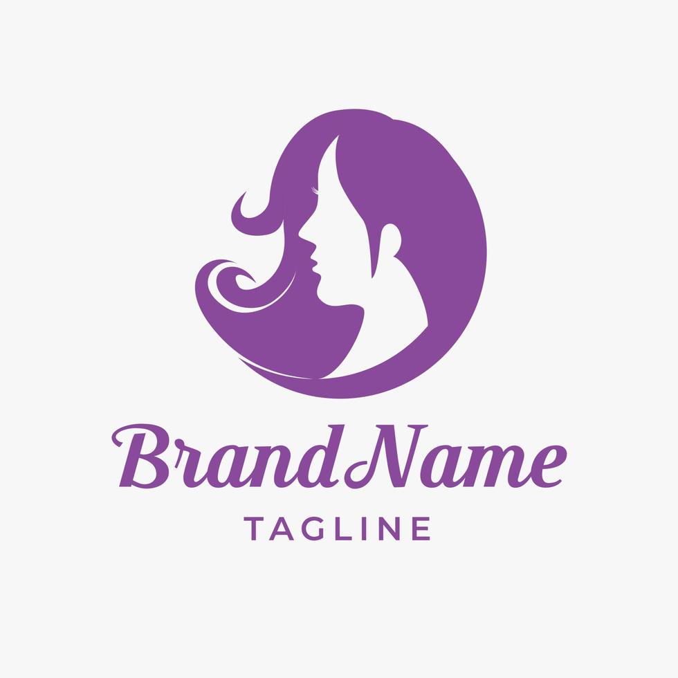 skin care and beauty vector logo