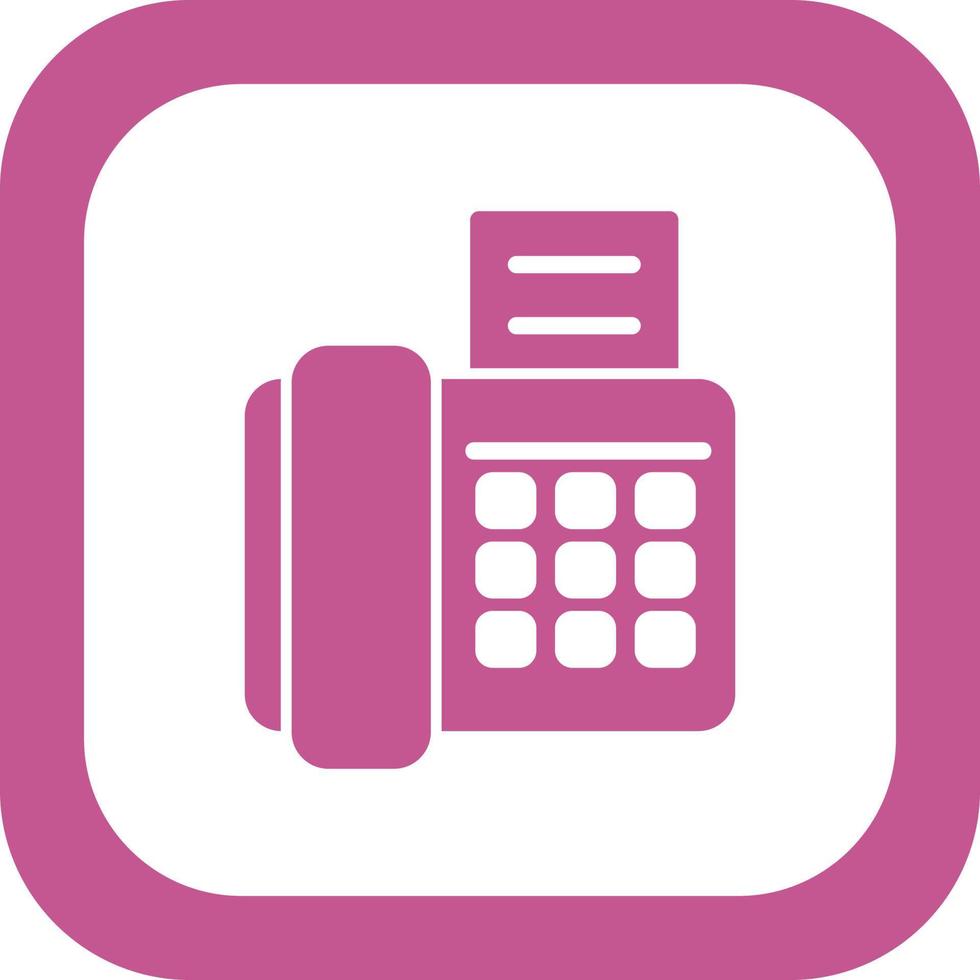 fax machine Vector Icon