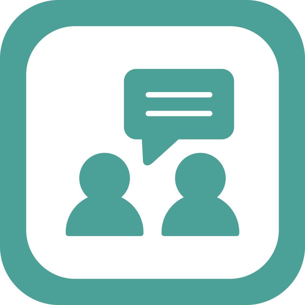 Conversation Vector Icon