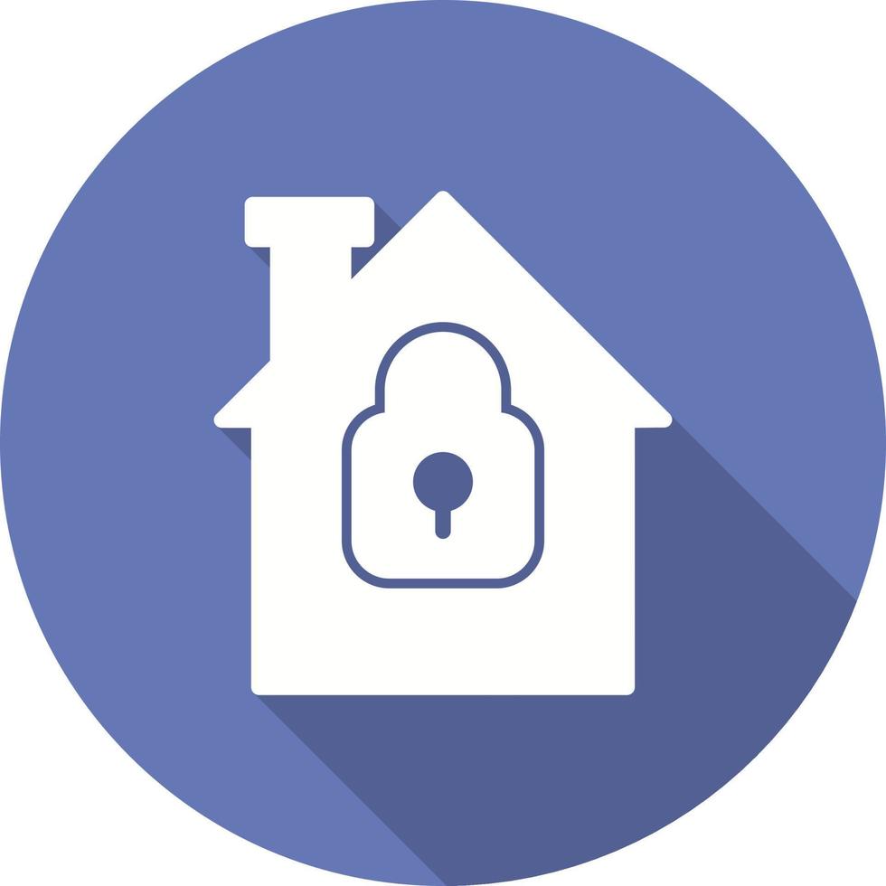 Home Security Vector Icon