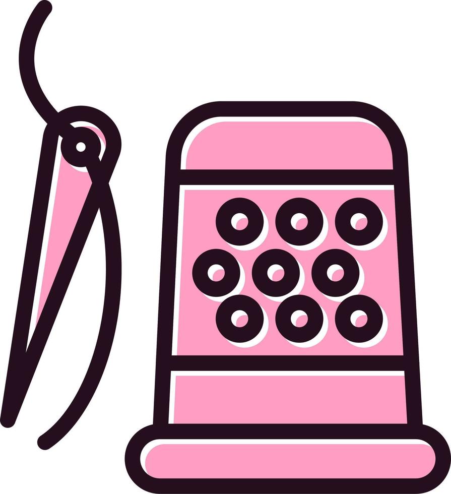 Thimble Vector Icon