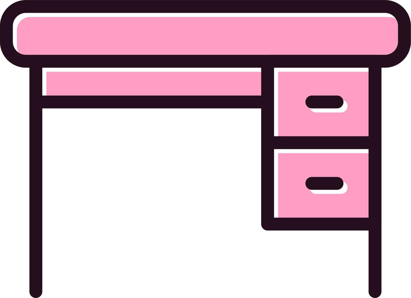 Desk Vector Icon