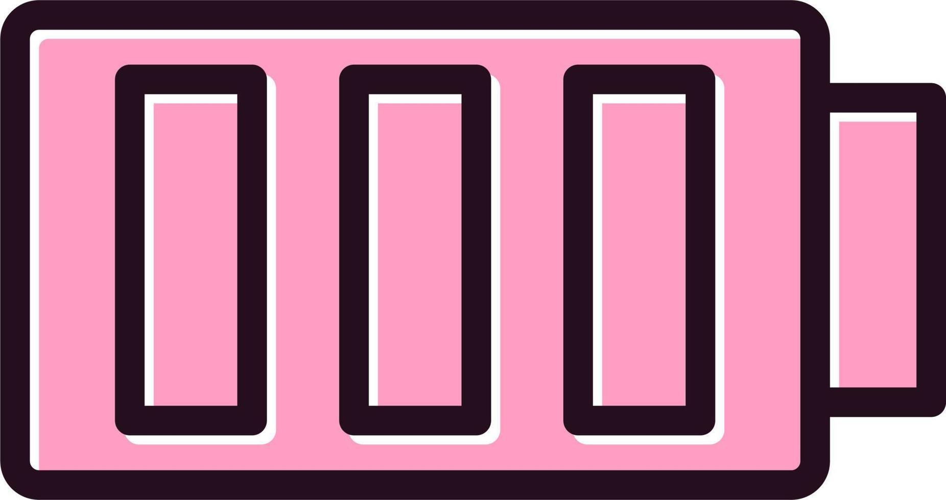 Full Battery Vector Icon