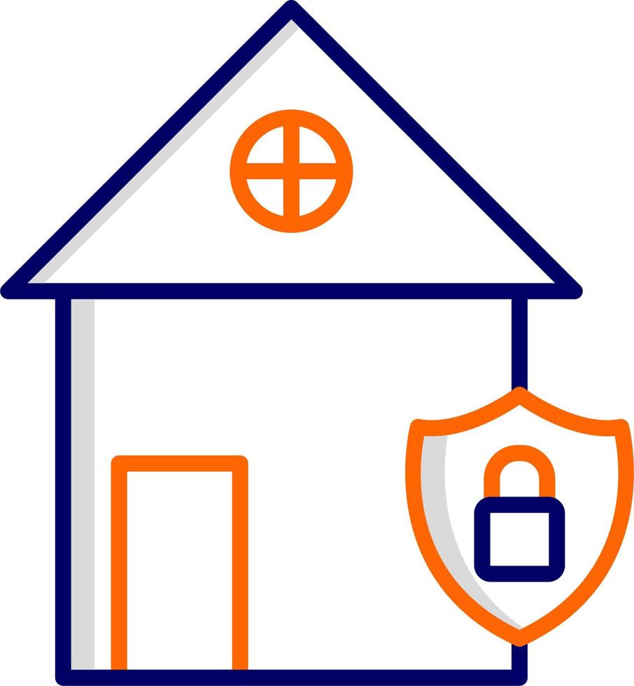 Home Security Vector Icon