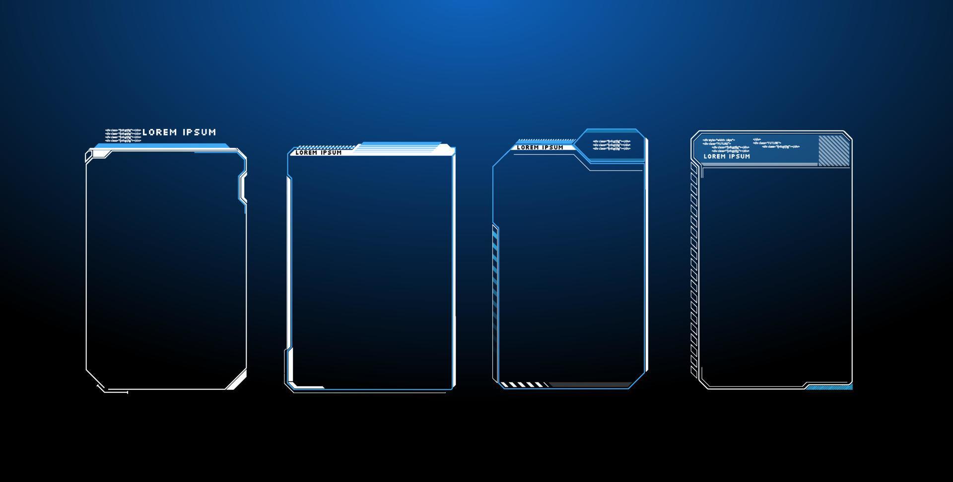 Simple and easytouse frame set. Callouts titles. Callout bar labels, information call box bars