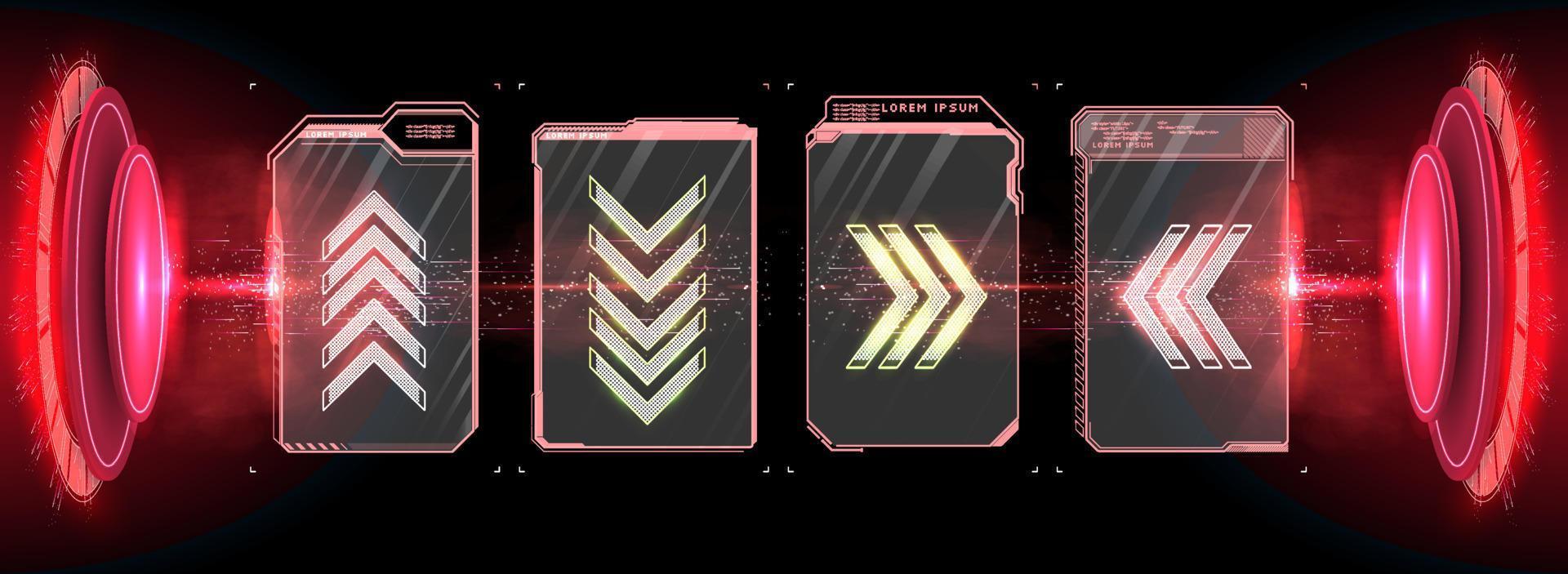 Simple and easy-to-use frame set. Callouts titles. Callout bar labels, information call box bars and modern digital info. Tech digital info boxes hud templates. vector