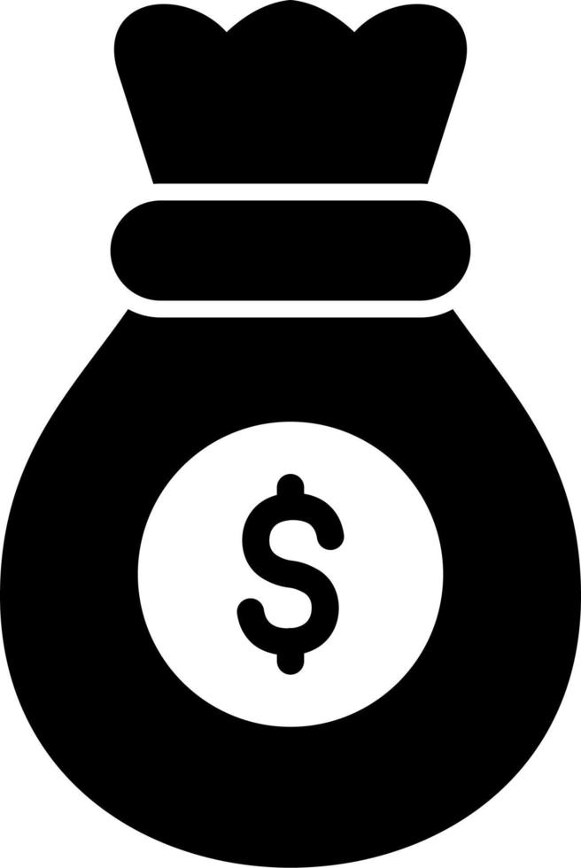 Money Bag Vector Icon