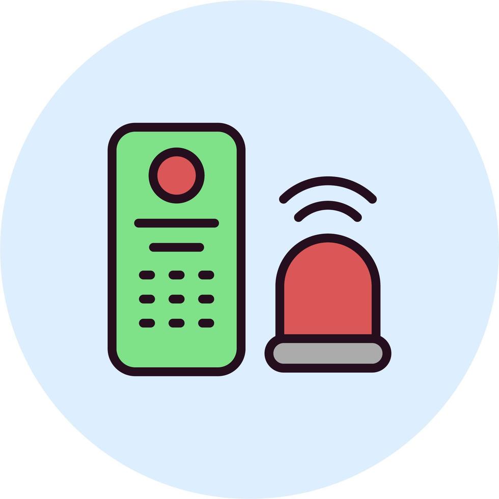 Alarm System Vector Icon