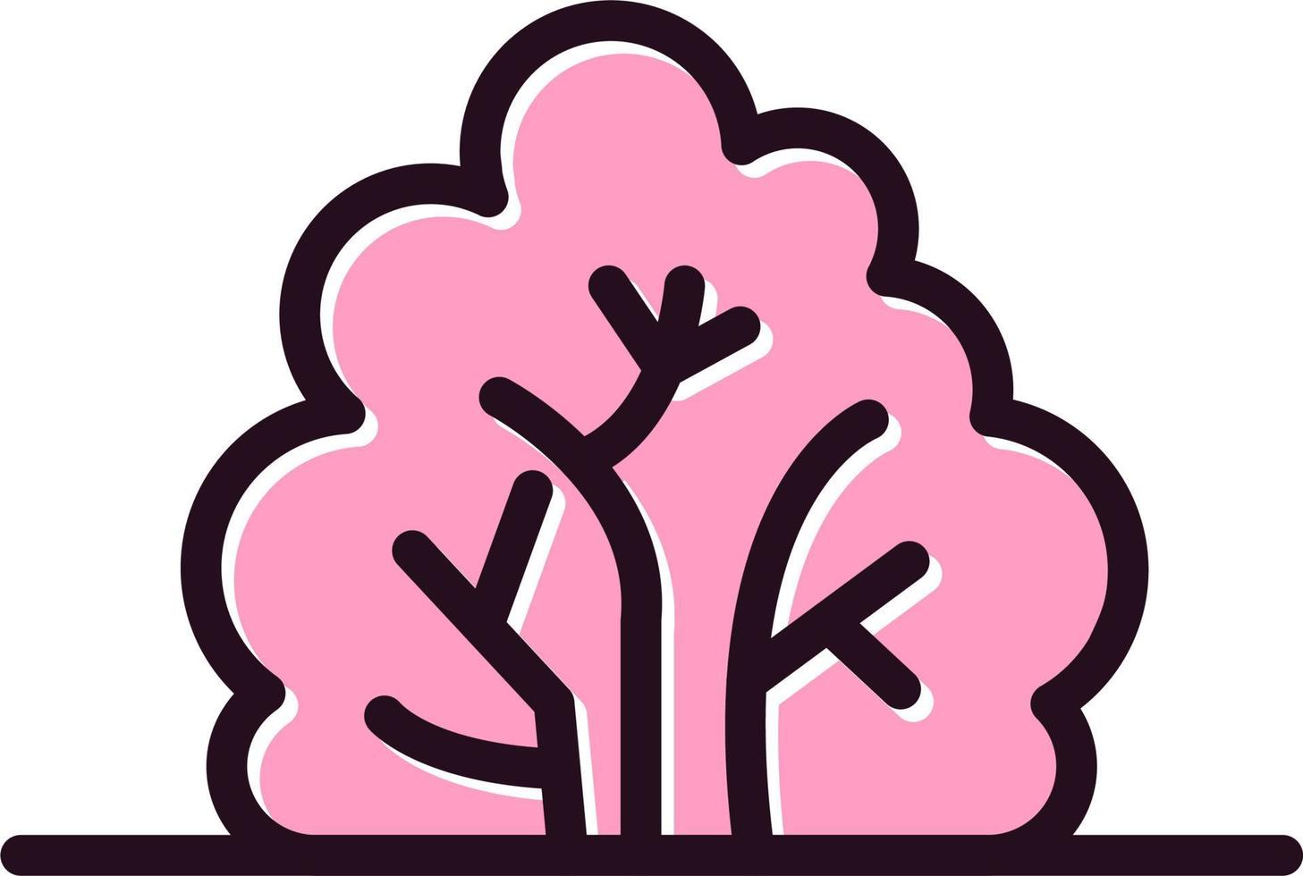 Bush Vector Icon