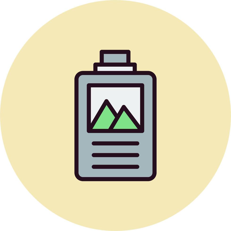 Ski Pass Vector Icon