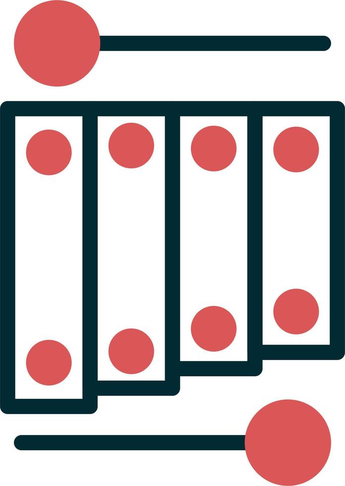 Xylophone Vector Icon