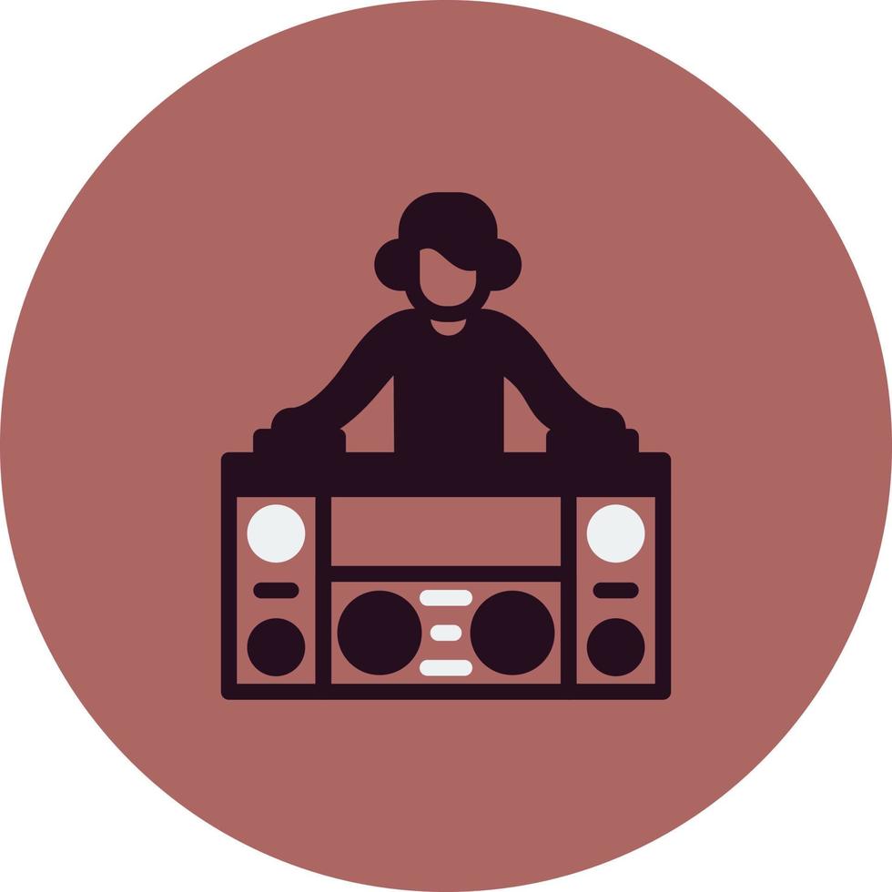 Dj Vector Icon