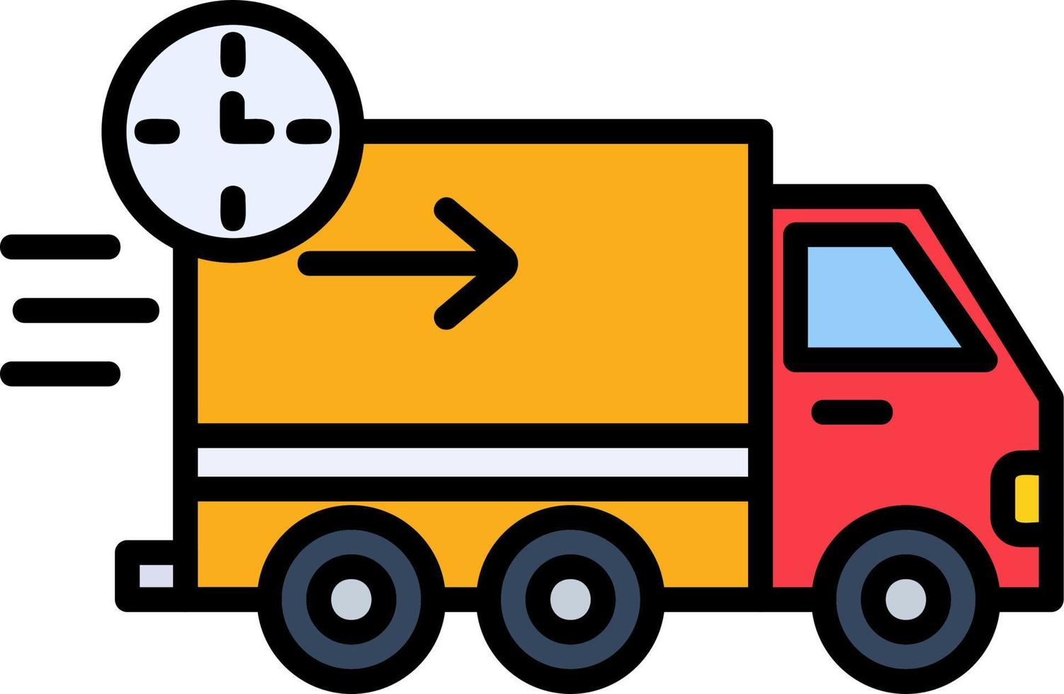 Fast Delivery Vector Icon