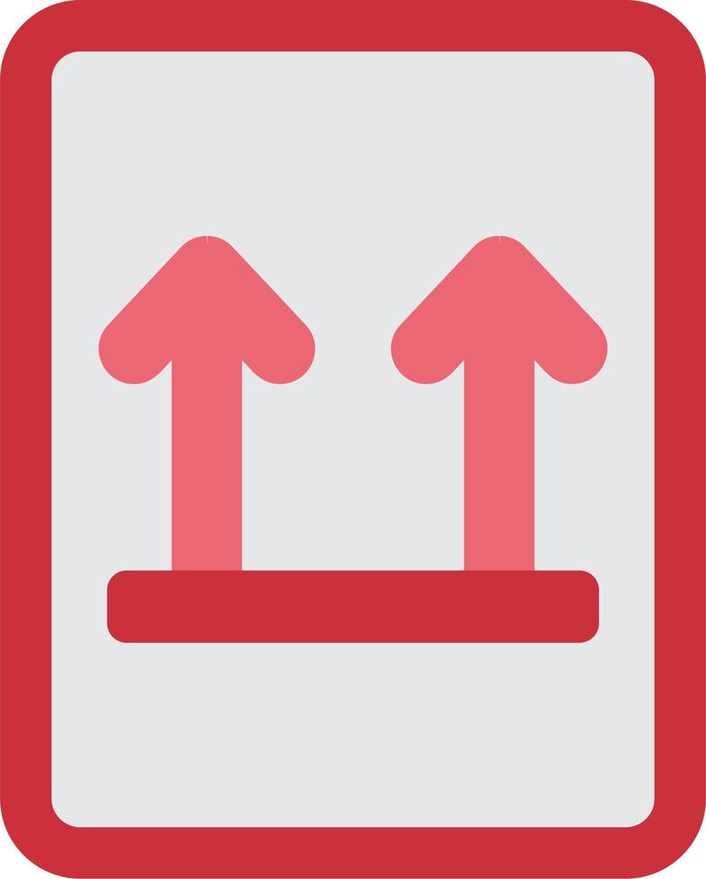This Side Up Vector Icon