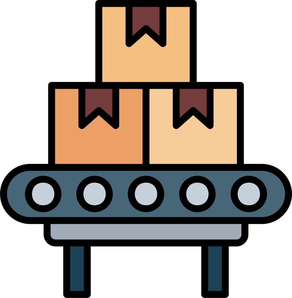 Assembly Parcel Vector Icon