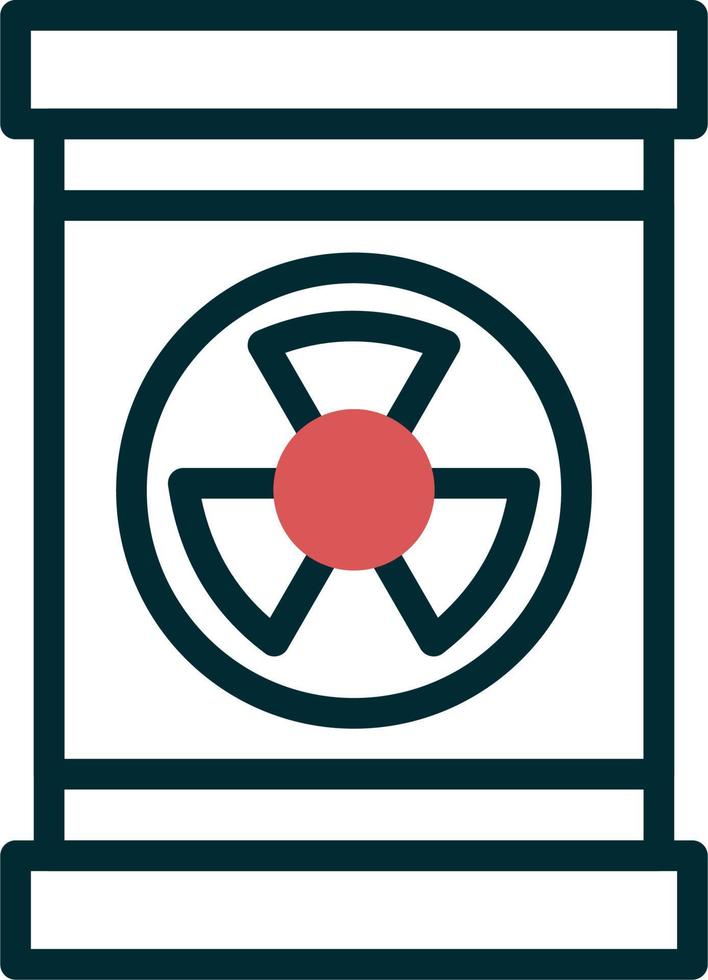 Nuclear Waste Vector Icon