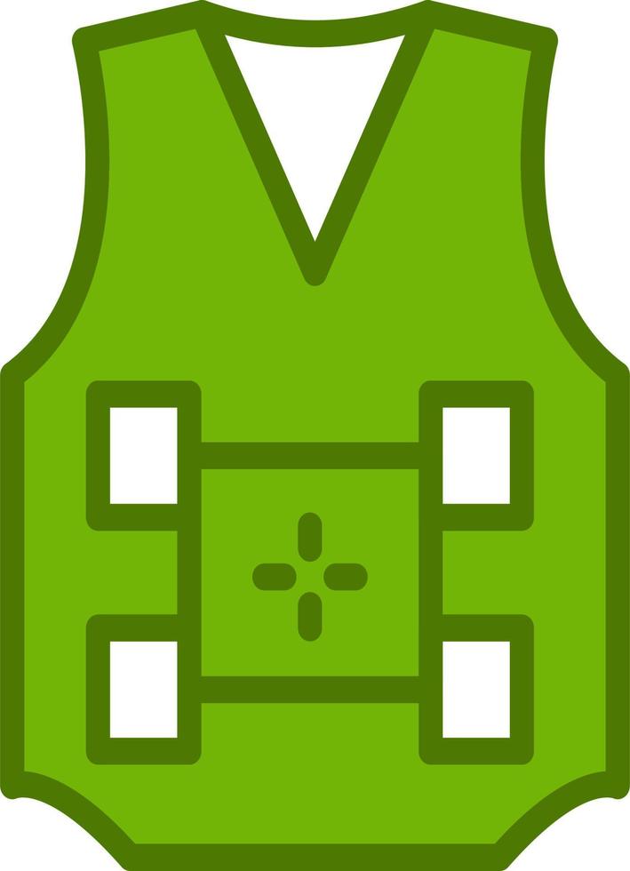 Sleeveless Sweater Vector Icon