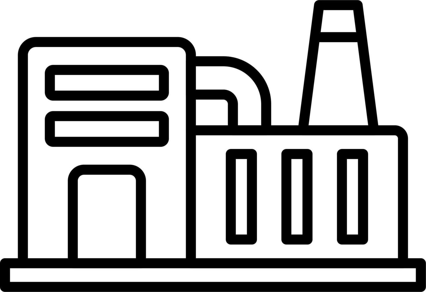 Factory Vector Icon